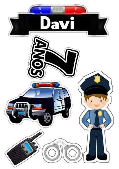 Pin By Vanesa Bte On Pins Criados Por Voc In Police Birthday