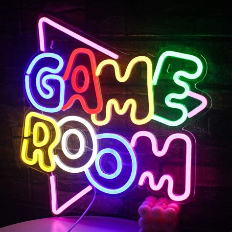 Led Novel Game Room Neon Sign Liuyang Lamps