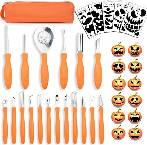 K Rbis Schnitzset Halloween Professionelle Hochleistungs Pumpkin