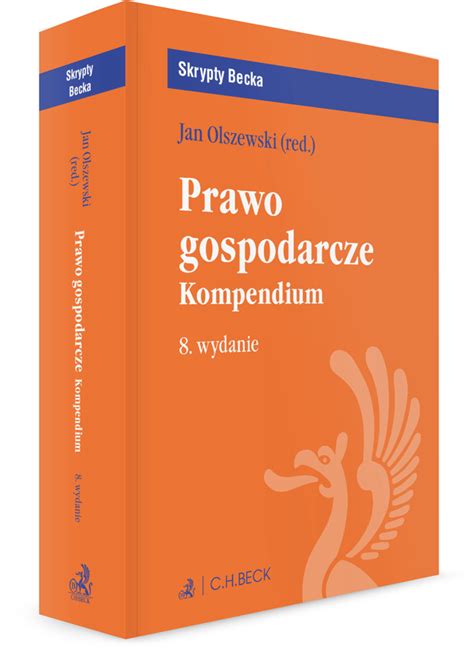 Prawo Gospodarcze Kompendium Z Testami Online Wydanie Jan