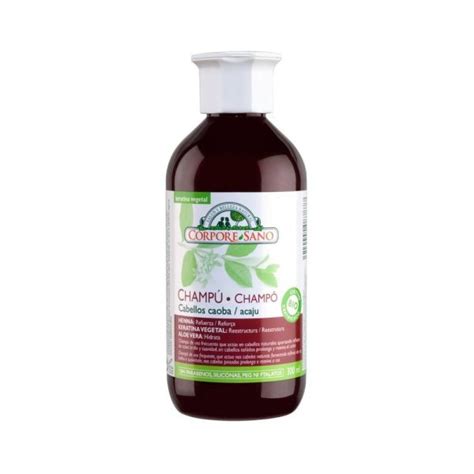 Shampoo De Henna Para Cabelos Acaju Ml Corpore Sano