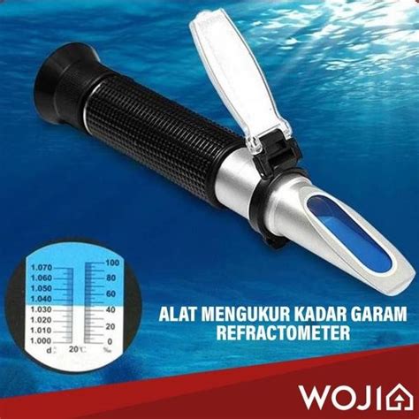 Jual Refractometer Salinity Meter Alat Ukur Kadar Garam Air