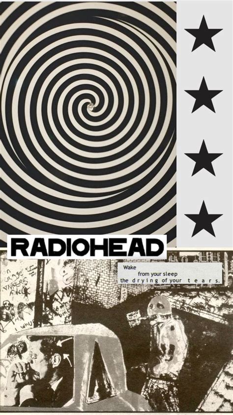 #radiohead #band #moodboard #collage #music #creep | Collage phone case ...