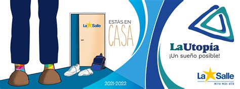 Estás en casa lema de La Salle para el 2021 22 Colegio Lourdes