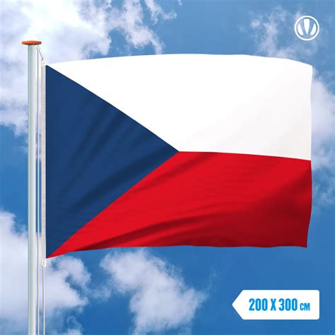 Vlag Tsjechie Tsjechische Vlaggen 200x300cm Voordelig Bestellen Bij Vlaggenclub