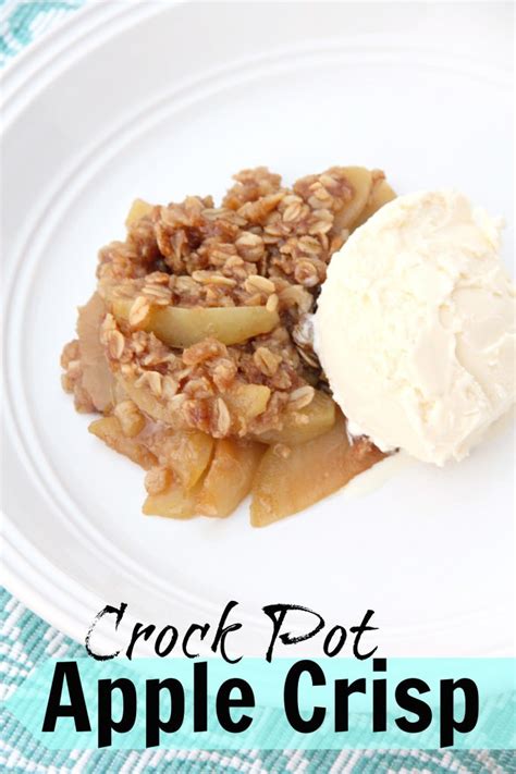 Crock Pot Apple Crisp My Mommy Style