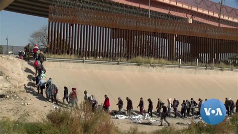 Migrant Caravan Arriving at US Southern Border