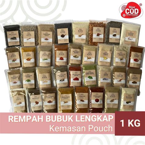 Jual Fad S Rempah Bubuk Lengkap Kg Bumbu Dapur Bubuk Lengkap Adas