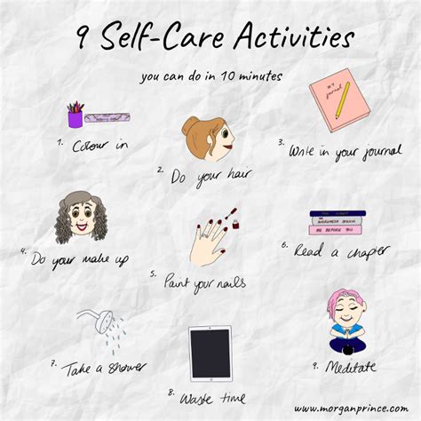 9 Self Care Activities You Can Do In 10 Minutes Self Care Activities