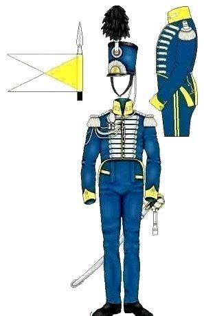 Naples Royal Guard Lanciers 1814