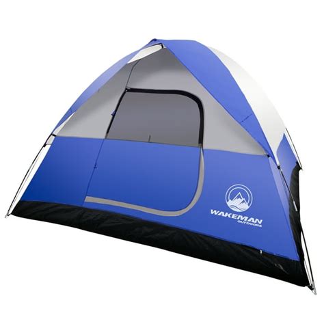 6-Person Tent, Water Resistant Dome Tent for Camping With Removable ...