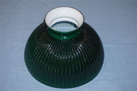 Vintage Green Cased Milk Glass Kerosene 1034 Oil Lamp Shade Antique Price Guide Details Page