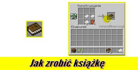 Jak Zrobić Książkę W Minecraft Id Item 340 Minecrafttown