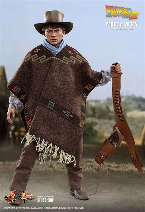 Marty Mcfly Back To The Future III Hot Toys Collectibles Scale Action Figure