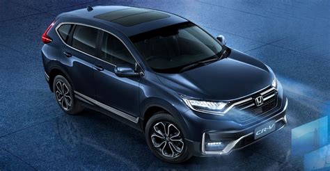 Honda Cr V Suv Facelift Revealed