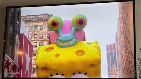 Spongebob At The Macys Thanksgiving Day Parade Yessir Youtube