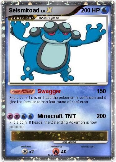 Pokémon Seismitoad 20 20 - Swagger - My Pokemon Card