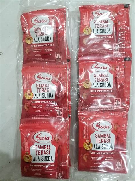 Sasa Sambal Terasi 18gr X 10 Pcs Lazada Indonesia