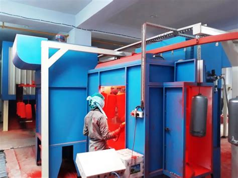 Rubber Stainless Steel Conveyorised Powder Coating Plant At Rs