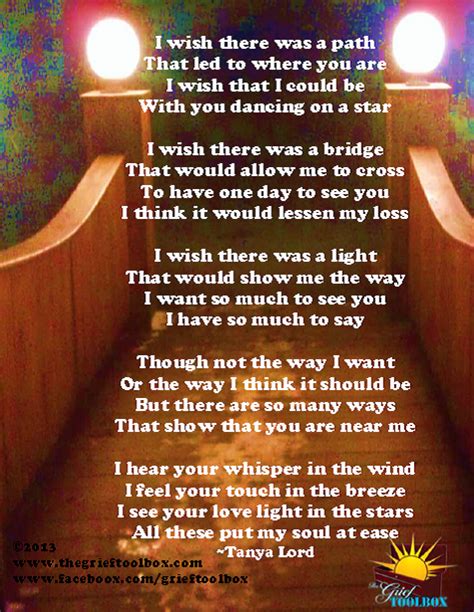 The bridge - A Poem | The Grief Toolbox