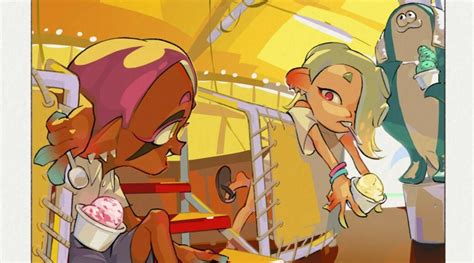 Reminder Splatoon 3 Ice Cream Splatfest Starts This Weekend Special Artwork Shared Nintendosoup