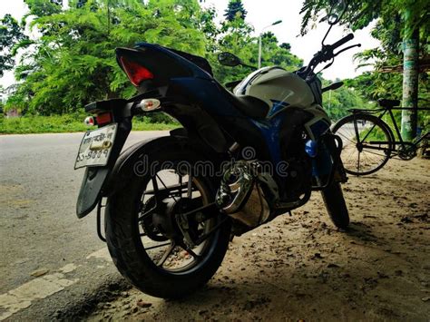 Suzuki Gixxer Editorial Image Image Of Naked Bike 121657670