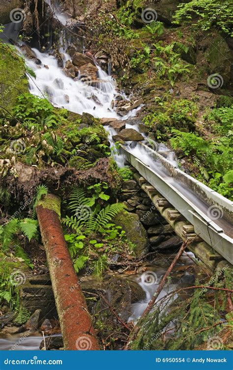 Rocky Waterfall Stock Photo Image Of Flowing Details 6950554