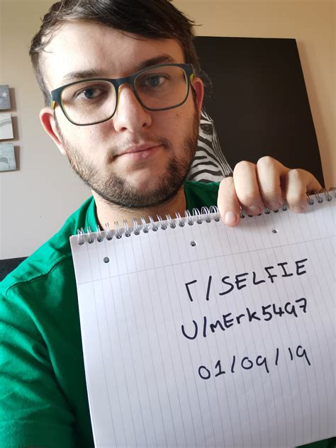 M Verification Photo R Selfie