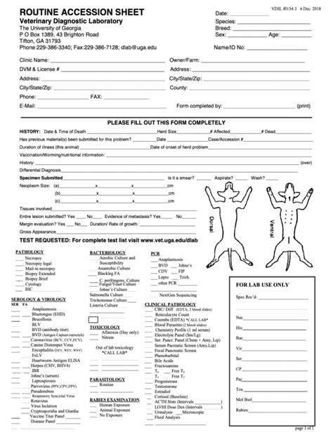 Veterinary Forms Templates Free Fill Out Sign Online DocHub