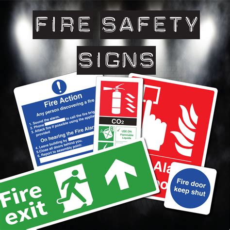 Fire Safety Signs – Rosemart signs Limited