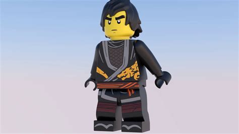 Ninjago Season 10 Cole Time Lapse Part 3 Textures Cgi Youtube