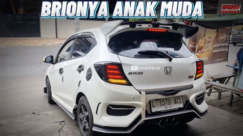 BRIO RS UPGRADE TYPE R BRIONYA ANAK MUDA FERRARI VARIASI SURABAYA