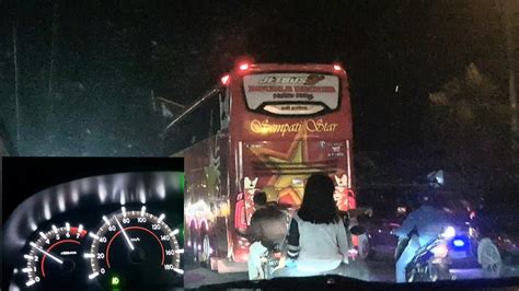 WAWW SEGINI KECEPATAN SEMPATI STAR DOUBLE DECKER DI LINTASAN