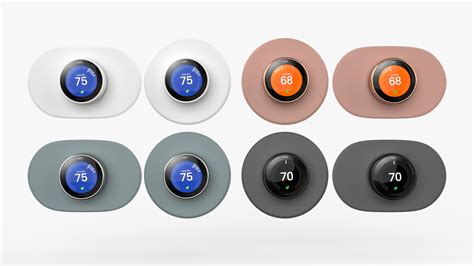 ArtStation - Google Nest Thermostat and Learning Thermostat all Colors ...