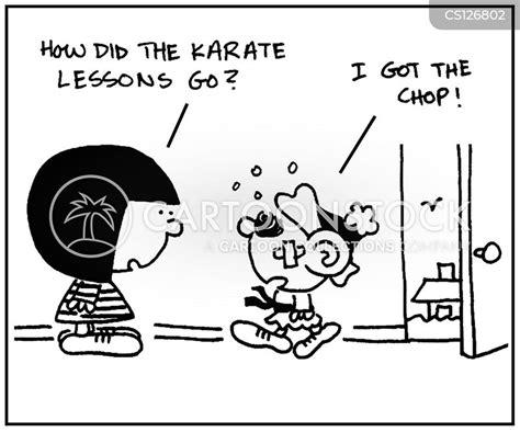 Karate Chop Cartoons and Comics - funny pictures from CartoonStock