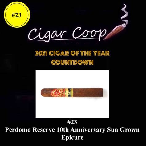 Cigar Of The Year Countdown Coops List Perdomo Reserve