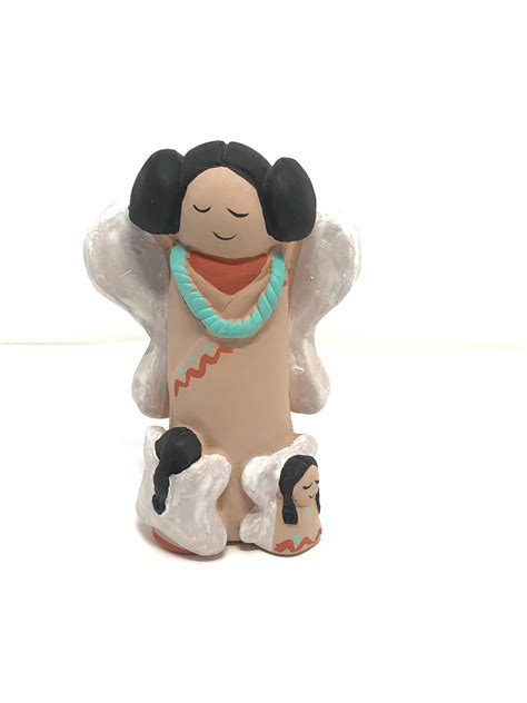 Vintage Cleo Teissedre Native American Storyteller Figurines Etsy