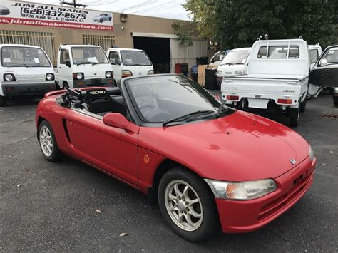 1991 HONDA BEAT CONVERTIBLE SOFT TOP 656CC 63H/P 5MT RWD 97000mi for ...