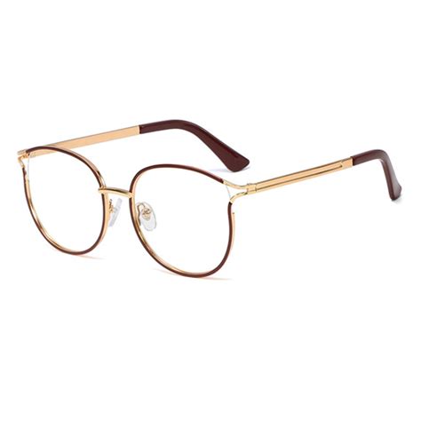 YDO Ronde Bril Frame Vrouwen Oversized Clear Lens Grandado