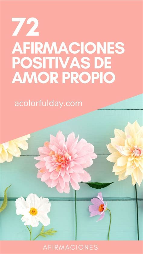 Poderosas Afirmaciones De Amor Propio Y Autoestima Artofit