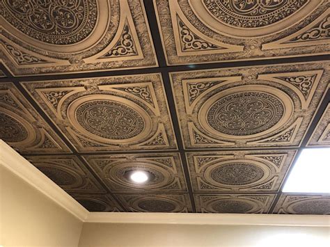 Steampunk Faux Tin Ceiling Tile 24″x24″ 225 Idea Library