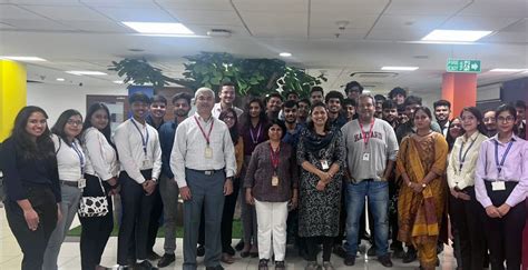 Industrial Visit At Tech Mahindra Symbiosis University Of Applied