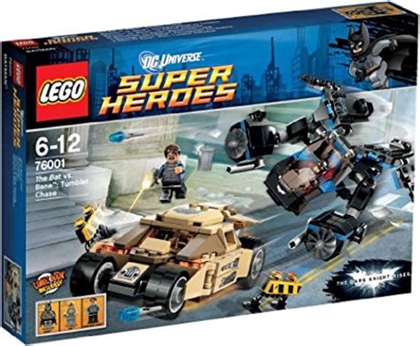 Lego 76001 Batman Vs Bane Verfolgungsjagd Im Tumbler Amazonde