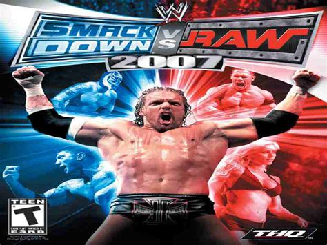 WWE SmackDown Vs Raw 2007 Game Download Free For PC Full Version - downloadpcgames88.com