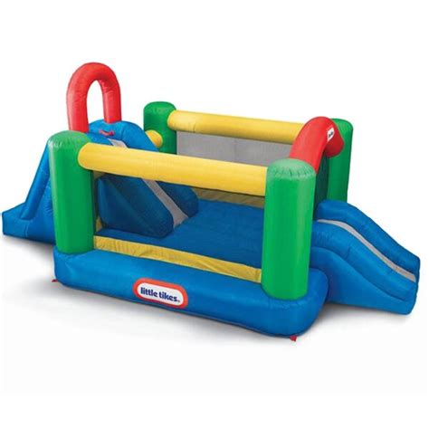 Little Tikes Jump And Double Slide Bouncer And Reviews Wayfair