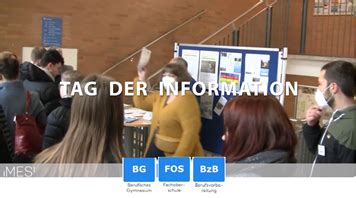 Informationsveranstaltung Zu Bg Fos Und B A Am Mo Max