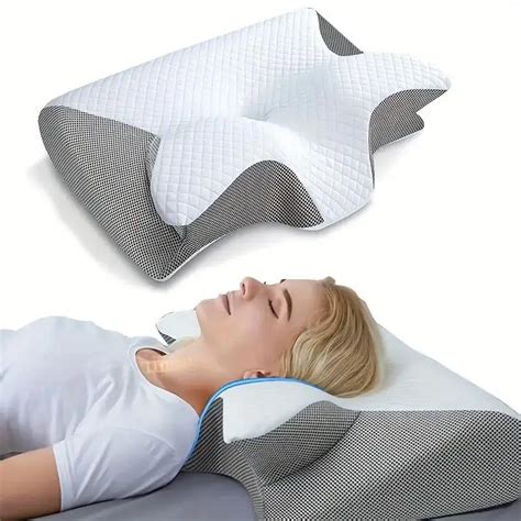 Almohada Ortop Dica De Espuma Viscoel Stica Para El Cuello Coj N