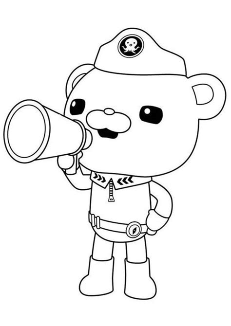 Free & Easy To Print Octonauts Coloring Pages - Tulamama