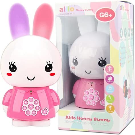 Alilo G7 Big Bunny digital player for kids with LCD screen and remote ...