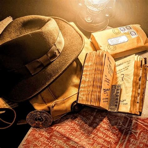 Yeknu Indiana Jones Grail Diary Classic Movie Prop Replica Collection